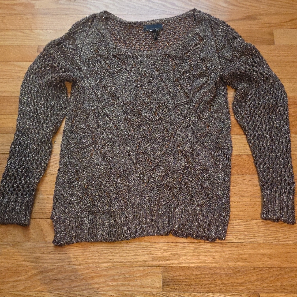Buffalo David Bitton Textured Brown Sweater